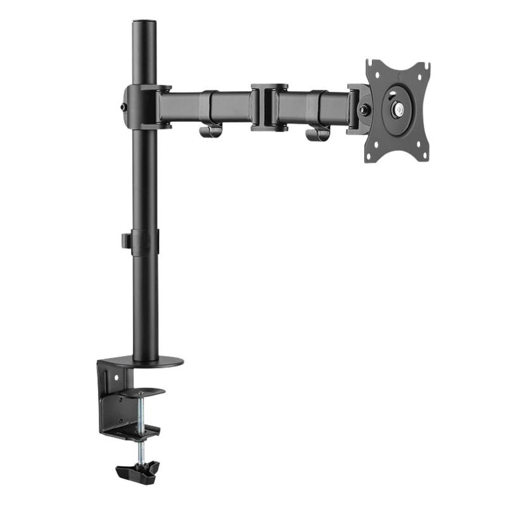 LogiLink Monitor Schreibtischhalterung 13–27" Stahl neigbar Schwarz schwenkbar drehbar TV Halterung