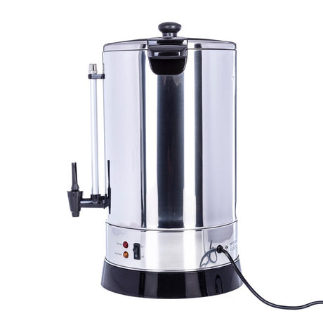 Camry CR 1259 Heißgetränkespender 20 Liter Edelstahl Heißwasserspender Zapfhahn silber