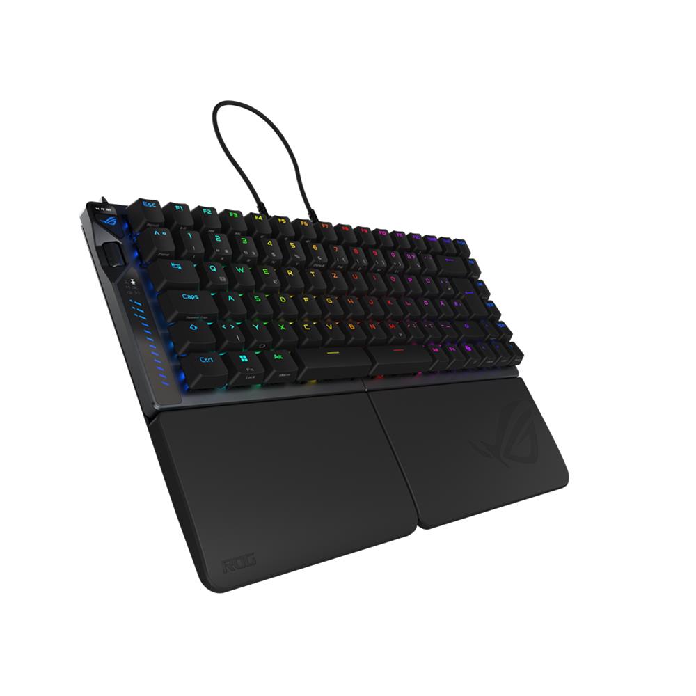 ASUS ROG Falcata 75% Split Gaming Tastatur QWERTZ Wireless 8000 Hz USB-C