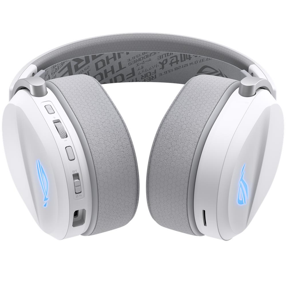 ASUS ROG Pelta Wireless Gaming Headset RGB 2.4 GHz Bluetooth Weiß