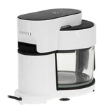 Adler AD 6316 Heißluftfritteuse mit Glasschüssel 3L Airfryer 8 Programme Timer weiß schwarz