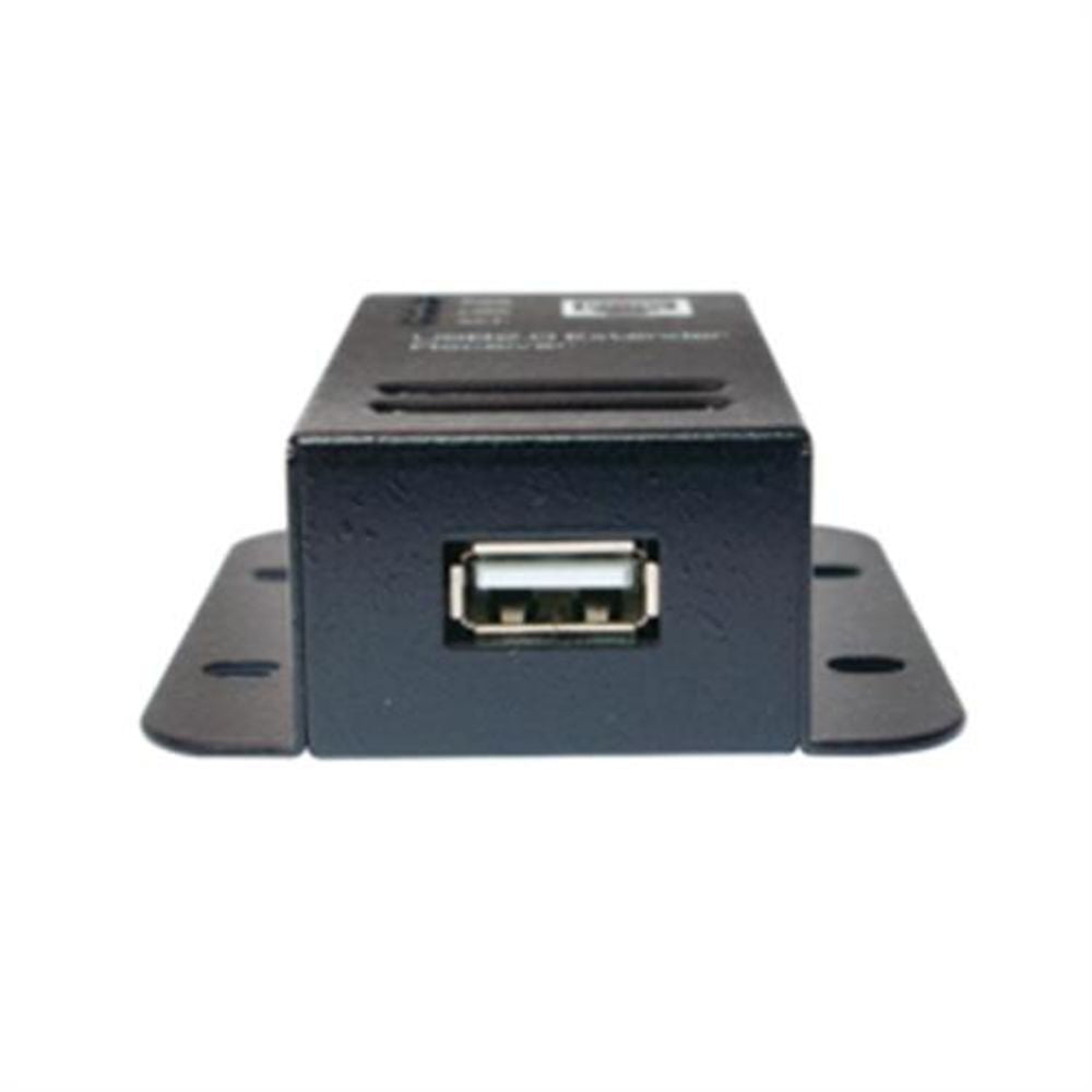 LogiLink USB 2.0 Cat.5 Extender, 50m, Kabelschnittstellen-/adapter in Schwarz