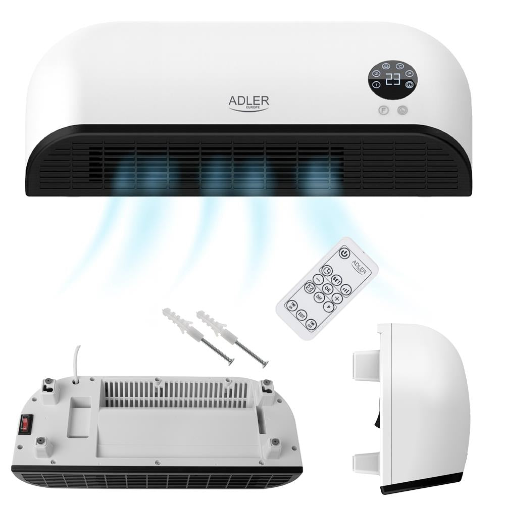 Adler AD 7751 Klimaanlage Weiß Heiz- und Kühlfunktion Temperatur individuell einstellbar