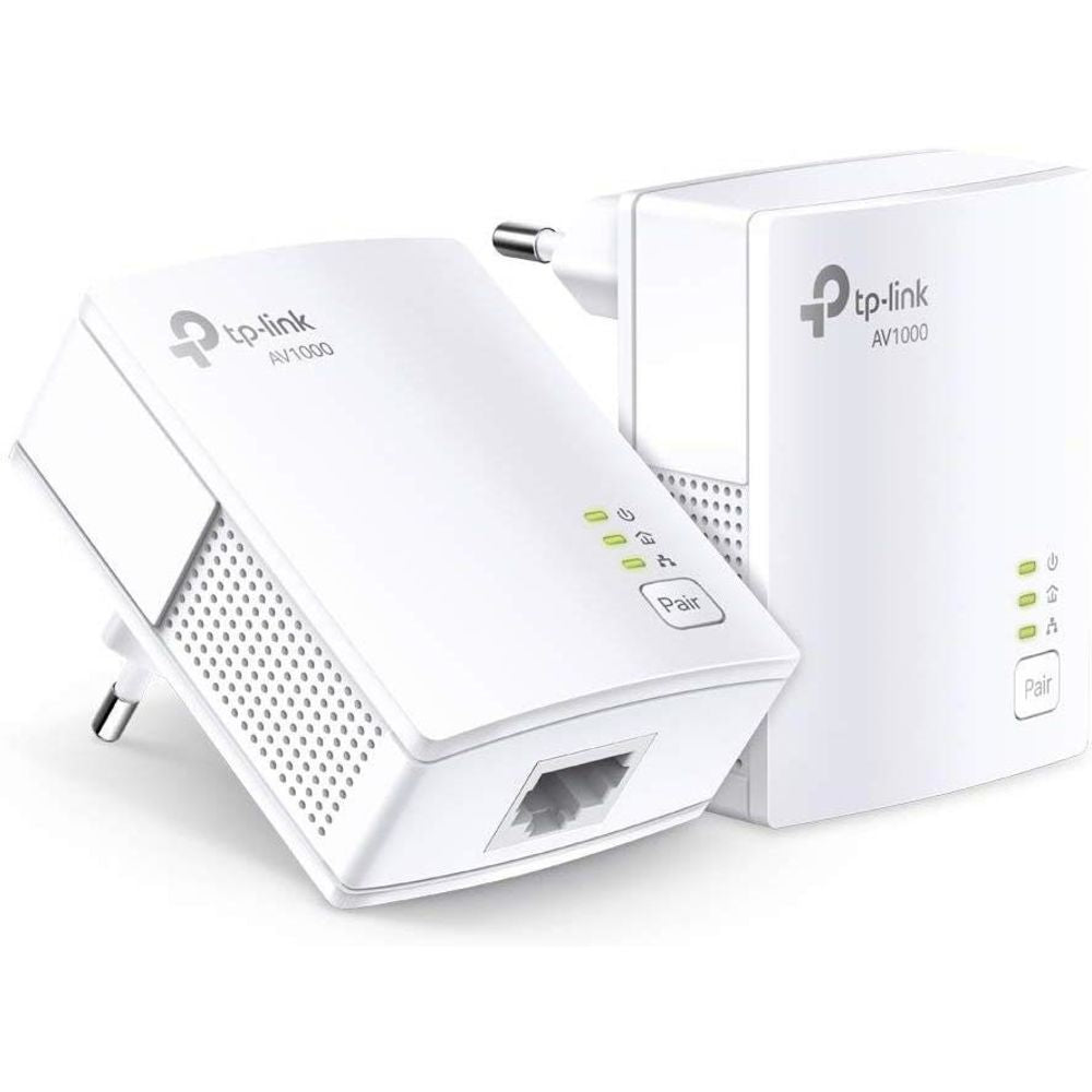 TP-Link TL-PA7017KIT AV1000 Gigabit Powerline Adapter Gigabit LAN Port Plug & Play