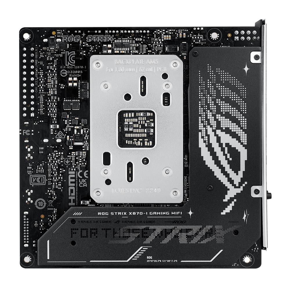 ASUS ROG STRIX X870-I GAMING WIFI Mainboard AM5 Mini-ITX DDR5 PCIe 5.0 WiFi 7
