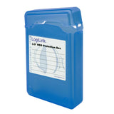 LogiLink Festplatten Schutz-Box für 3,5" HDDs, blau