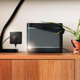 LogiLink Unterputz-Steckdose mit USB-A & USB-C Ladefunktion, 14 W, Schwarz