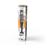 Adler AD 4622 Stabmixer, Pürierstab mit Edelstahlklingen, abnehmbarem Pürieraufsatz, ergonomischem Griff, 300 W, für Suppen, Saucen und Smoothies, Schwarz