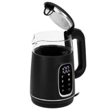 Adler AD 1305 Glas-Wasserkocher mit Temperaturregelung, LED-Anzeige, 1,7 L, 2200 W