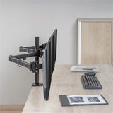 LogiLink Monitorhalterung, 3-fach, 17-27", Armlänge: je 658 mm, Aluminium