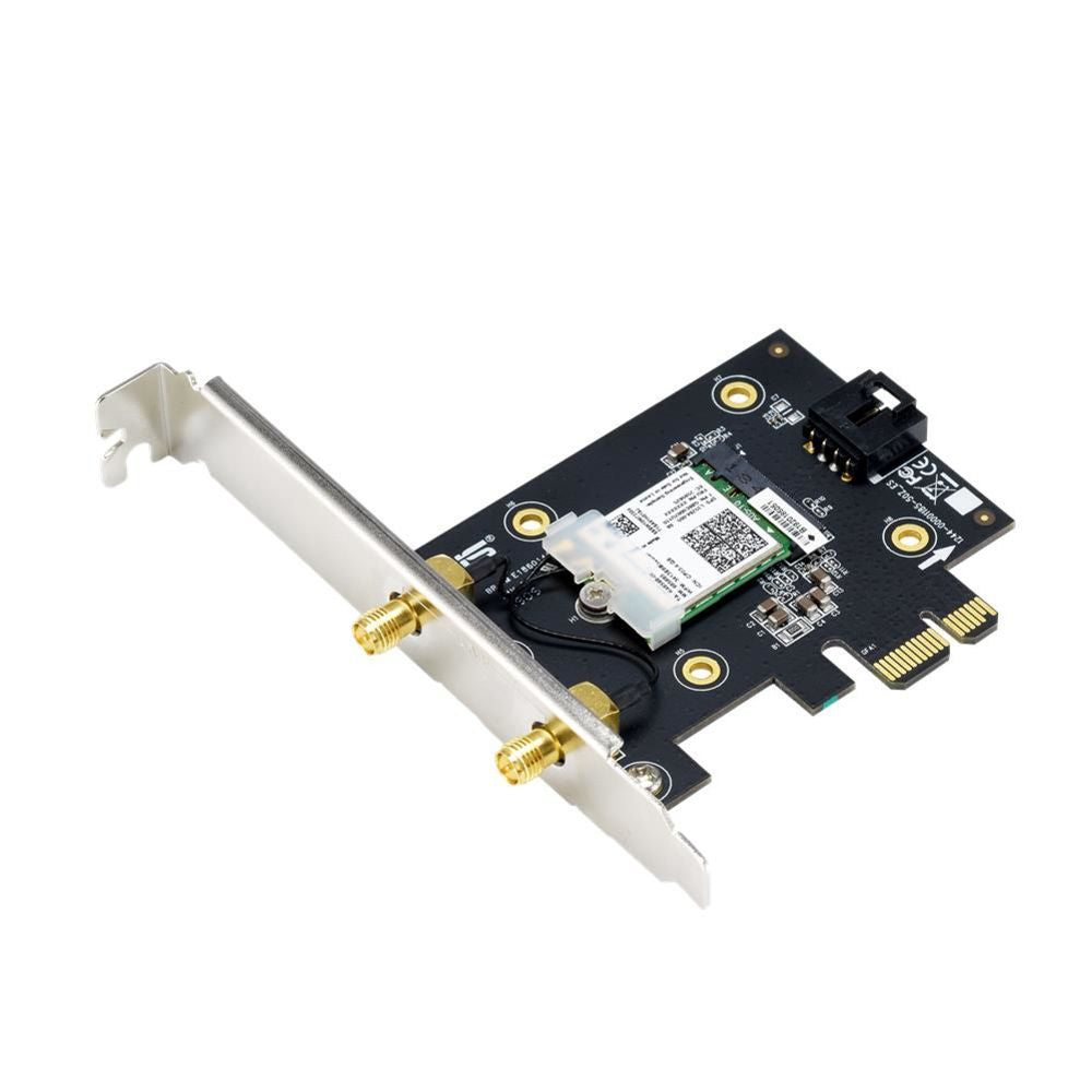 ASUS PCE-AX3000 BT5.0 PCIe-Karte Bluetooth 5.0 WiFi 6 Dual-Band WPA3 OFDMA MU-MIMO