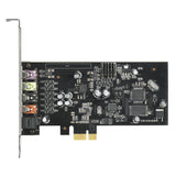 ASUS Xonar SE interne Soundkarte PCI-Express Kopfhörerverstärker bis zu 300 Ohm 116 dB