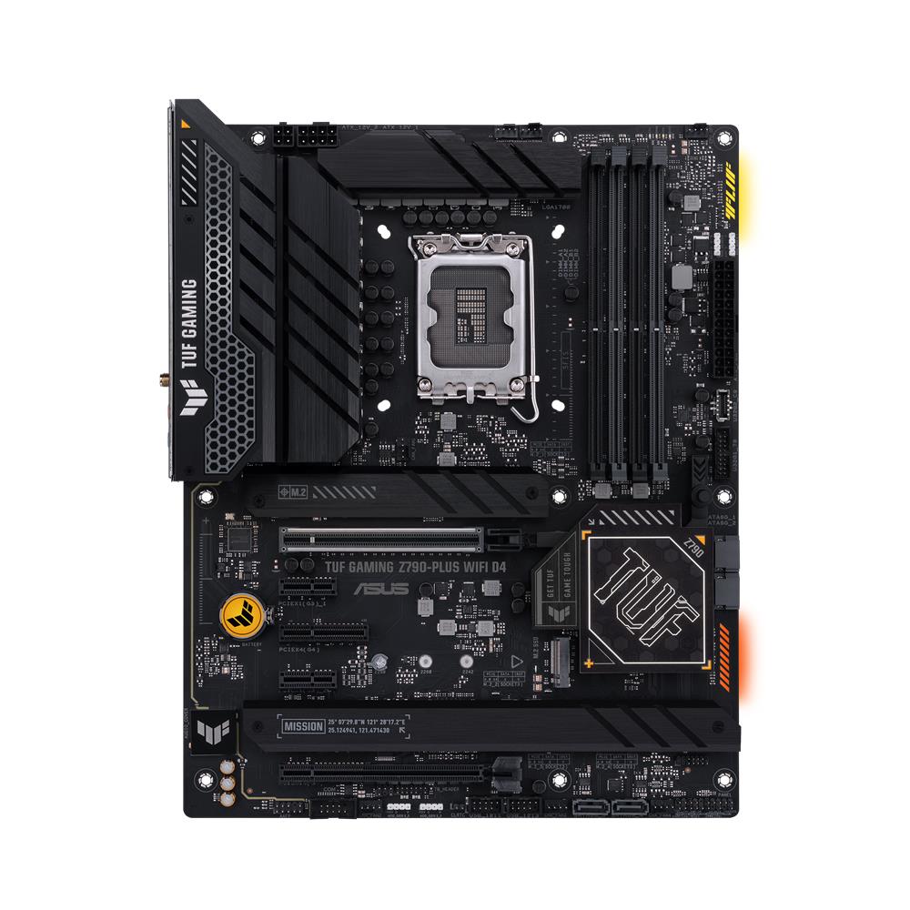 ASUS TUF Gaming Z790-Plus WIFI D4 Mainboard Sockel Intel LGA1700 ATX PCIe 5.0 DDR4 M.2 HDMI DP WiFi6