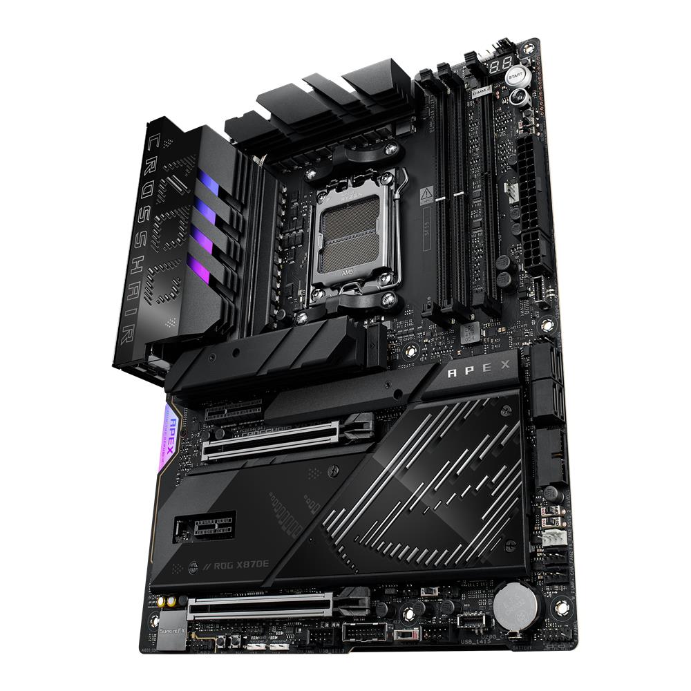 ASUS ROG CROSSHAIR X870E APEX Gaming Mainboard AM5 ATX DDR5 PCIe 5.0 WiFi 7