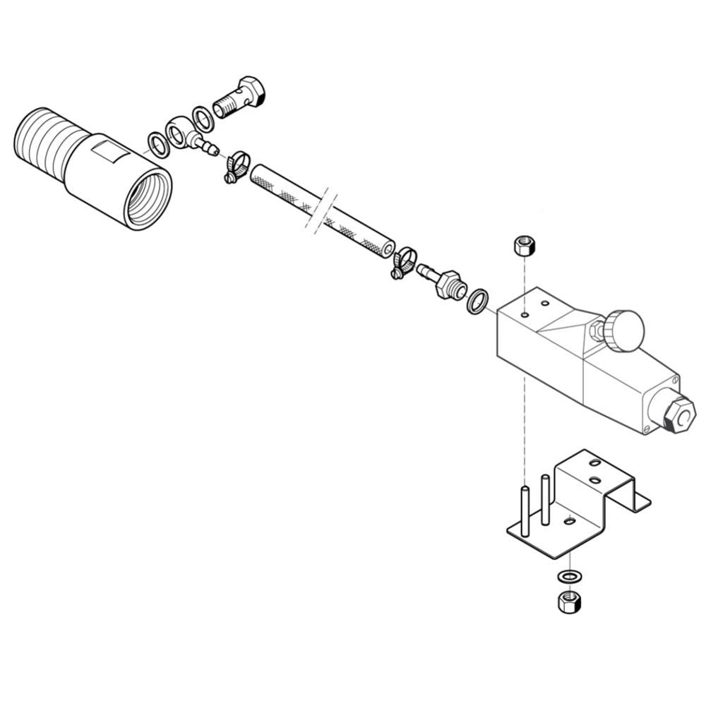 Nilfisk Original 107340905 Anbaugruppe Wassermangel Wassermangelsicherung