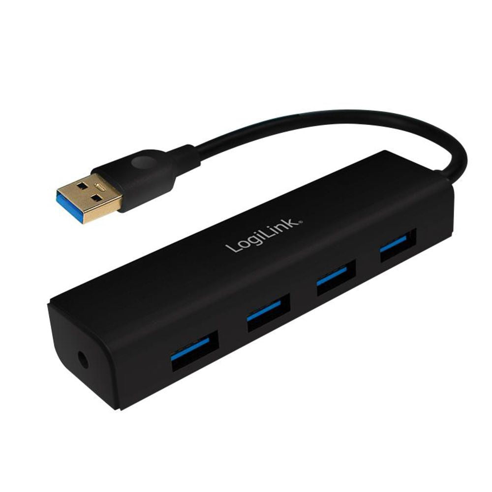 LogiLink USB 3.0 HUB 4-Port Plug & Play bis 5GBit/s