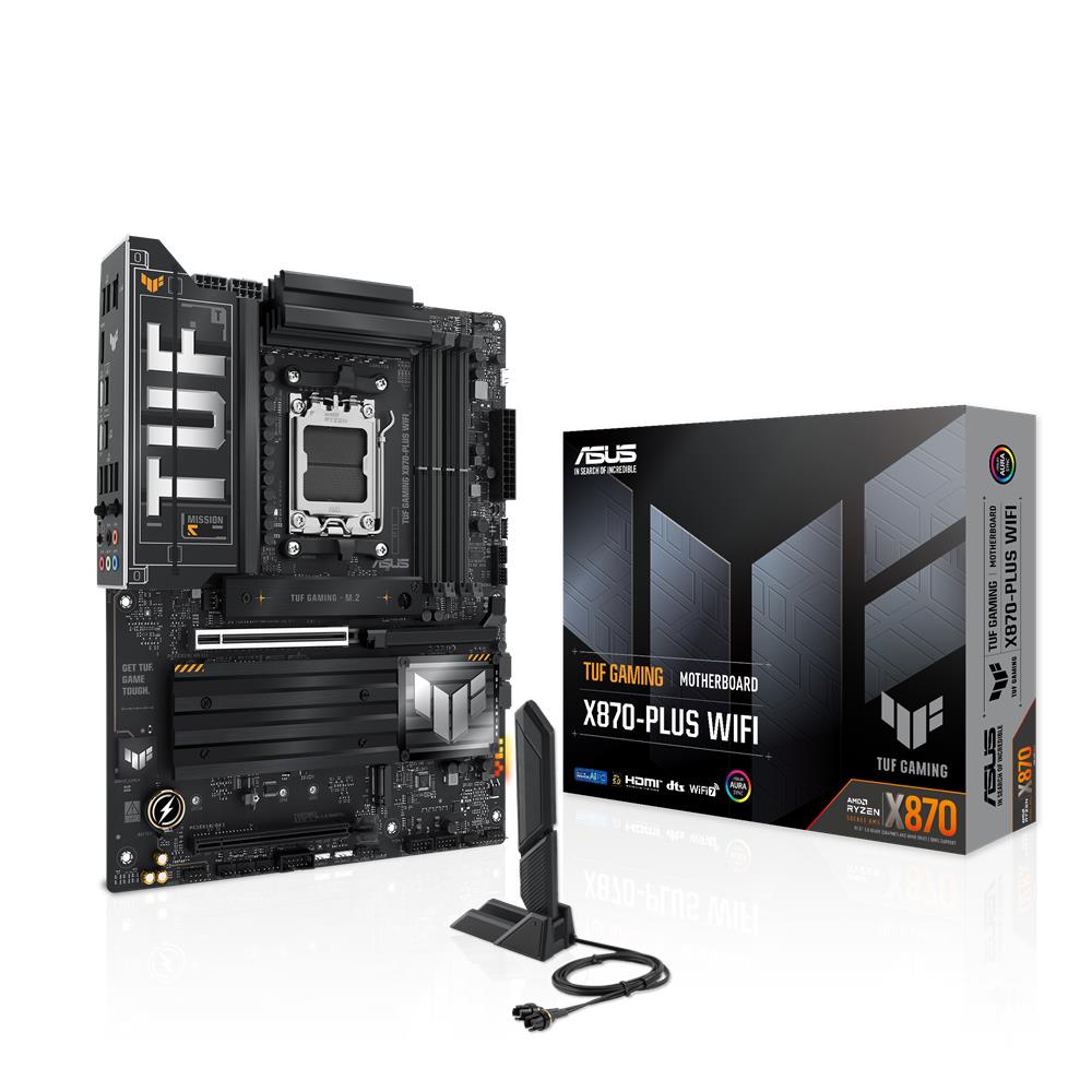 ASUS TUF Gaming X870-PLUS WIFI Mainboard AM5 ATX DDR5 PCIe 5.0 WiFi 7