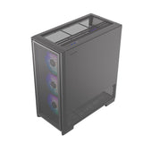 Silentware Air 2000 A-RGB Black – Midi Tower mit Glas-Seitenfenster & 7 RGB-Lüftern für maximalen Airflow