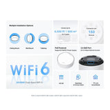 TP-Link Deco X50-PoE (3er-Pack) – AX3000 Mesh-WLAN-System mit PoE & Wi-Fi 6