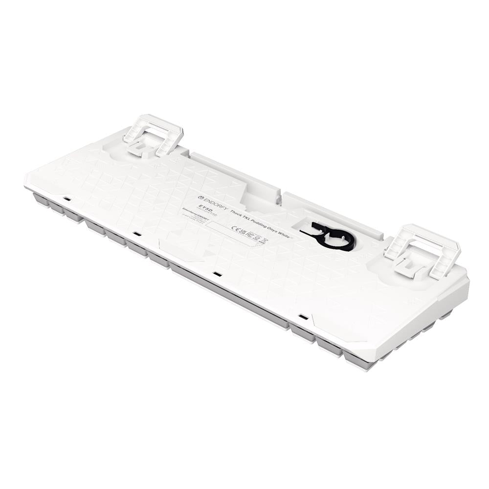 ENDORFY Thock TKL Wireless Tastatur DE Layout Kailh Box Red Weiß Pudding