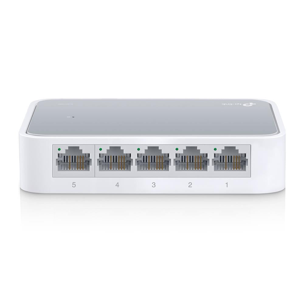 TP-Link TL-SF1005D 5-Port-10/100Mbit/s-Desktop-Switch Weiß