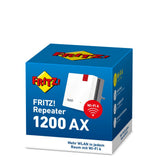 FRITZ!Repeater 1200 AX – WLAN-Repeater mit Wi-Fi 6 & Gigabit-LAN