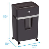 HP Pro Shredder 10MC Aktenvernichter P5 Micro Cut 10 Blatt 20 Liter