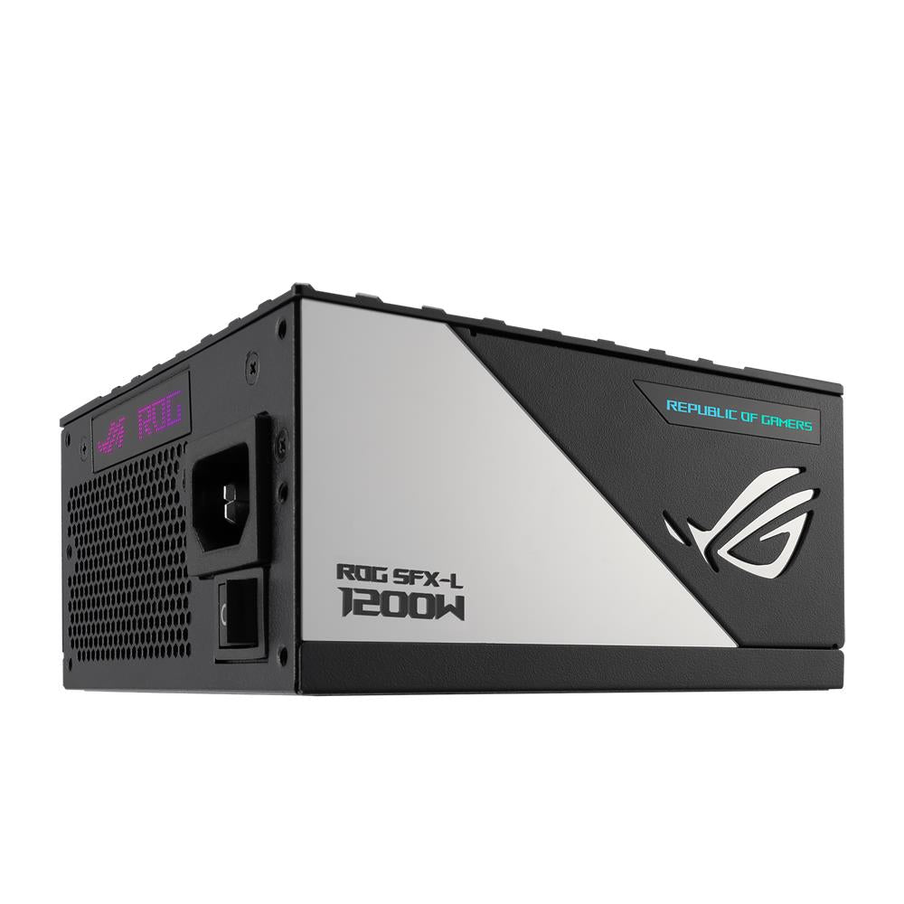 ASUS ROG Loki SFX-L 1200W Titanium vollmodulares Gaming Netzteil (120mm PWM ARGB Lüfter, Aura Sync)