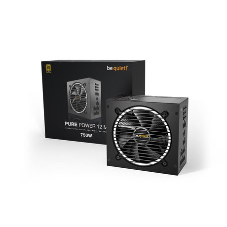 be quiet! PURE POWER 12 M 750W PC-Netzteil 80 PLUS® Gold leiser Betrieb 120mm Lüfter