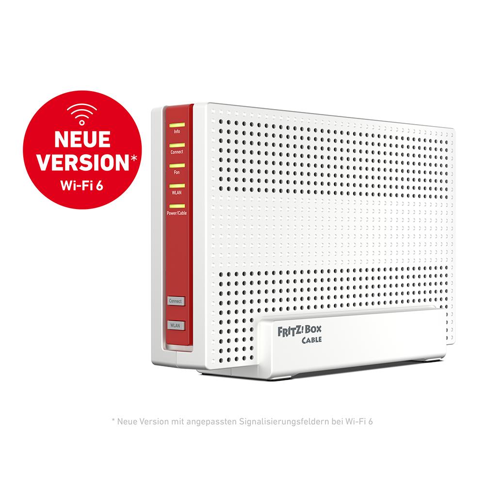 FRITZ!Box 6690 Cable – High-End Kabelrouter mit Wi-Fi 6 & 2,5-Gigabit-LAN