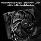 be quiet! Pure Rock 3 Black CPU Luftkühler