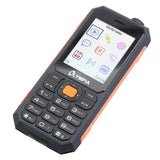 Olympia Mobiltelefon Active Outdoor - Robustes Outdoorhandy, wasserfest und staubgeschützt, Schwarz/Orange