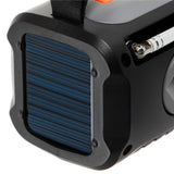 Adler AD 1920 Notfallradio Schwarz Solar Kurbel 4500mAh Bluetooth Taschenlampe