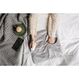 Adler AD 7403 elektrisches Heizkissen 2 Temperaturstufen Wärmekissen Grau