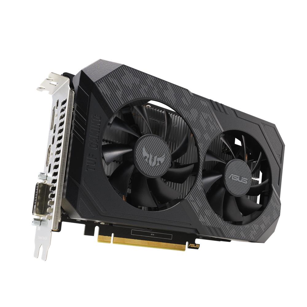 ASUS TUF Gaming GeForce GTX 1650 OC Edition 4GB GDDR6 Gaming Grafikkarte (NVIDIA, PCIe 3.0, HDMI, DP)