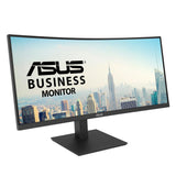 ASUS VA34VCPSN 34 Zoll Docking Monitor (3440 x 1440, 1500R Krümmung, USB-C PD 65W, RJ45, USB-Hub)