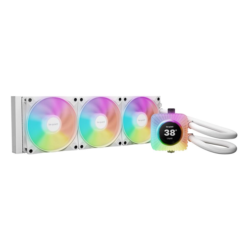 be quiet! Light Loop IO LCD 360mm White CPU-Wasserkühler