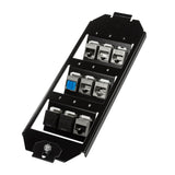 LogiLink 9 Port Bodentankeinsatz für 3 x 3 Keystone Module (208 mm System)