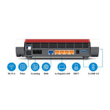 FRITZ!Box 5590 Fiber – Premium-Glasfaser-Router mit Wi-Fi 6 & hoher Performance