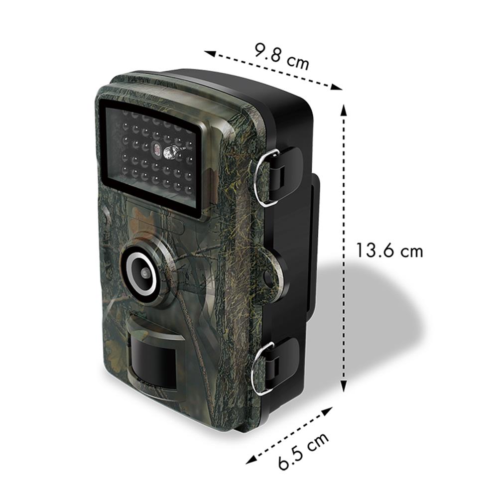 LogiLink Wildkamera mit Nachtsicht, Wärme- & Bewegungsauslöser, IP66, 16 MP