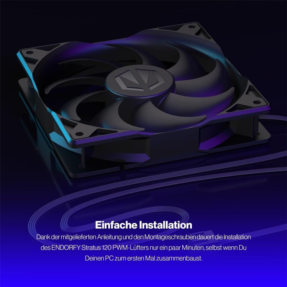 ENDORFY Stratus 120 PWM PC-Gehäuselüfter, 120mm | EY4A007