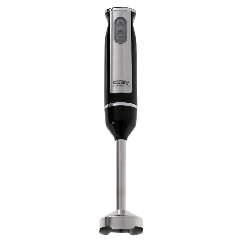 Camry CR 4621 Stabmixer Mini Set 2in1 Schneebesen 600 Watt Handmixer Edelstahl schwarz