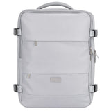 Camry CR 6880mg Reiserucksack 24 Liter, Handgepäck Rucksack mit Laptopfach bis 17 Zoll, Schuhfach, Nassfach, RFID-Fach, Business, Sport und Reisen, mittel grau