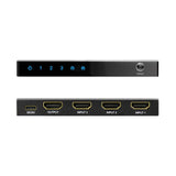 LogiLink HDMI-Switch – 3x1-Port, 4K/60 Hz, HDR, HDCP, CEC, inkl. Fernbedienung