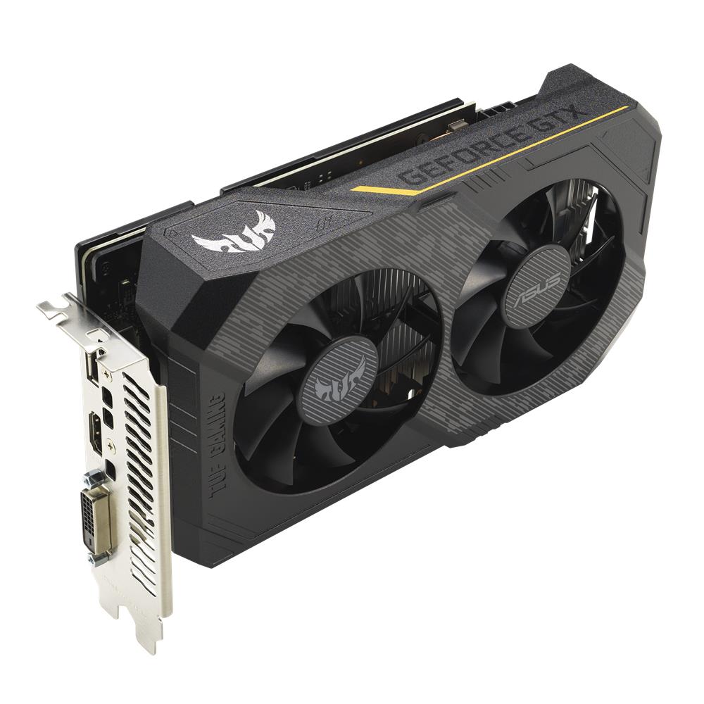 ASUS TUF Gaming GeForce GTX 1650 OC Edition 4GB GDDR6 Gaming Grafikkarte (NVIDIA, PCIe 3.0, HDMI, DP)