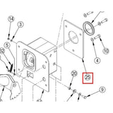 Nilfisk Original 56511604 Bracket Steering Cover Rear Hintere Abdeckung