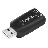 LogiLink USB Soundkarte mit Virtual 3D Soundeffekt