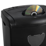 Adler AD 1038 Aktenvernichter Schwarz P4 10 Blatt 21L 330W für Papier CD Kreditkarten A4