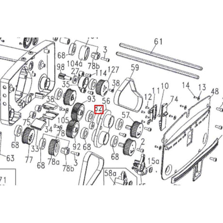 Nilfisk Original 55900121 Bearing 608 2Z.ca 240/330 Lager