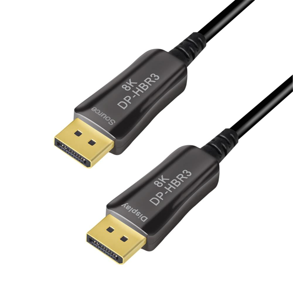 LogiLink DisplayPort-Kabel DP/M zu DP/M 8K/60 Hz AOC schwarz 20 m